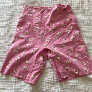 Aerie floral biker short